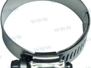 EMBOSSED WORM GEAR HOSE CLAMP 32-50