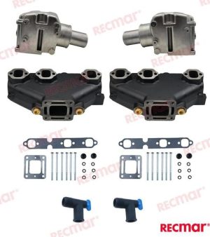 EXHASUT KIT MCM 1984-2002 GM262 V6 WET