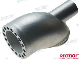 EXHAUST ELBOW INOX