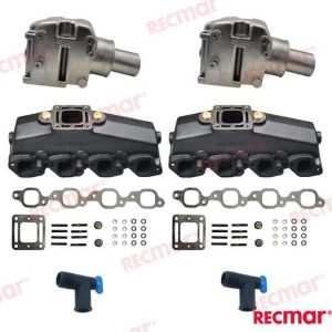 EXHAUST KIT MCM 1981+ GM454 /330/340/370