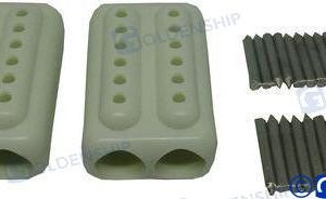 EZ SPLICE FASTENERS 5/8" WHITE