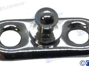 FAST SNAP WITH 2 SCREW PLA (PACK 100)