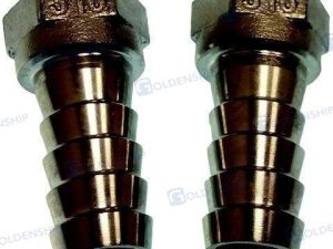 FEMALE NIPPLE AISI316  1/2 - 20 (2)