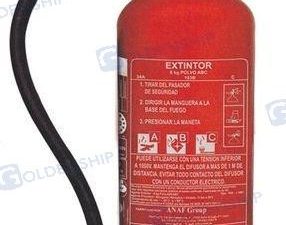 FIRE EXTINGUISHERS 6 KG.  ABC