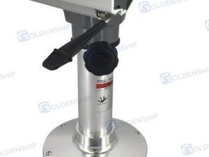 FIXED HEIGHT PEDESTAL W/SWIVEL & SLIDER