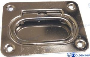 FLOOR RING W/RETURN CLIP SS.