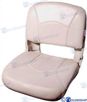 FOLDING SEAT W/ WHITE CUSHION