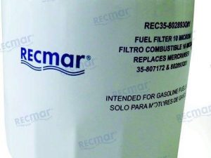 FUEL FILTER 10 MICRON 3-3/4"