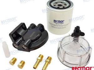 FUEL FILTER WITH ALUMINUM BRACKET