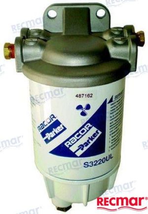 FUEL FILTER WITH INOX BRACKET
