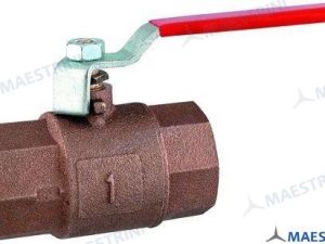 FULL WAY BALL VALVE BRONZE 1/2"