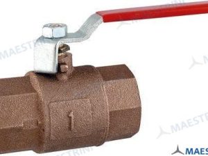 FULL WAY BALL VALVE BRONZE 1/4"