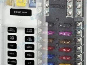 FUSE BLOCK ATO 12 CIRCUIT W/GROUND