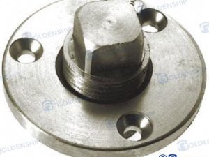 GARBOARD DRAIN PLUG AISI 316