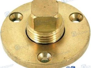 GARDBOARD DRAIN PLUG BRASS