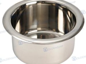 GLASS & CAN HOLDER INOX