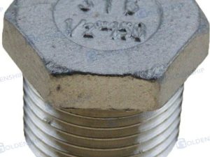 HEX HEAD PLUG  AISI 316  1/2