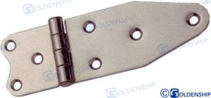 HINGE, SS. 40X37X2 (PACK 2)