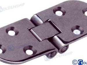 HINGE w/CATCH AISI316 80*30*2 mm (2)