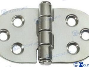HINGE w/CENTRAL PIN 76X38 MM (2)