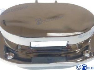 HINGED DECK PIPE SS OVAL