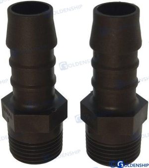 HOSE ADAPATER  3/8 - 12 (2)