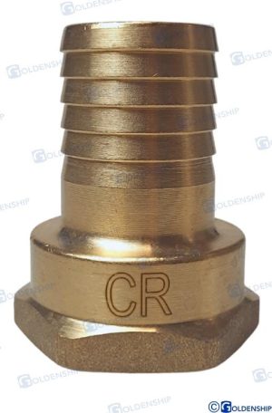 HOSE TAIL 1''1/4 x 32 F. BRASS CR