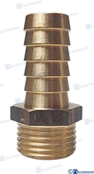 HOSE TAIL 1/2'' x 16 M. BRASS CR