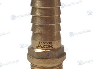 HOSE TAIL 1/2'' x 19 M. BRASS CR