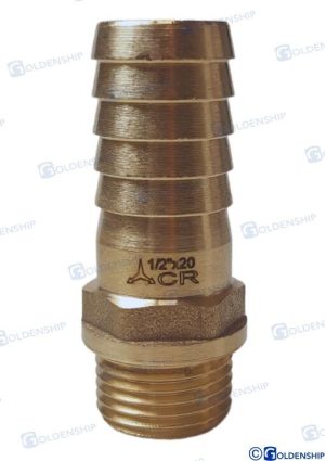 HOSE TAIL 1/2'' x 20 M. BRASS CR