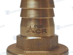 HOSE TAIL 1'' x 20 M. BRASS CR