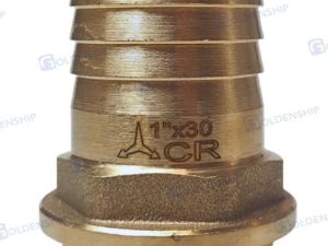 HOSE TAIL 1'' x 30 M. BRASS CR