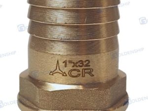 HOSE TAIL 1'' x 32 M. BRASS CR