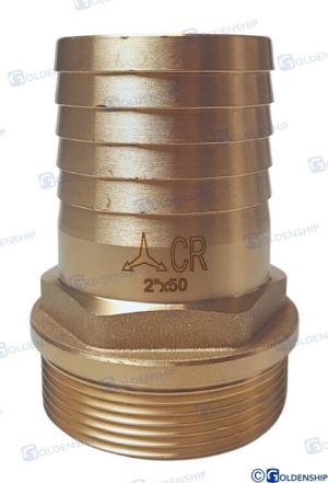 HOSE TAIL 2'' x 50 M. BRASS CR