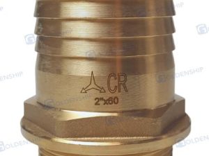 HOSE TAIL 2'' x 60 M. BRASS CR
