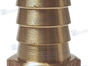 HOSE TAIL 3/8'' x 16 M. BRASS CR