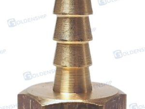 HOSE TAIL 3/8'' x 8 M. BRASS CR