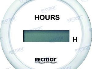 HOURMETER WHITE