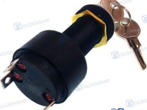 IGNITION STARTER SWITCH PLASTIC 3T-3POS