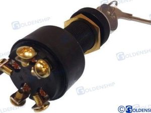 IGNITION STARTER SWITCH PLASTIC 5T-3POS