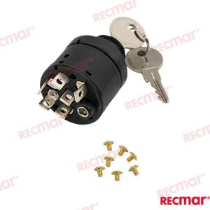 IGNITION STARTER SWITCH PLASTIC 7T-4POS