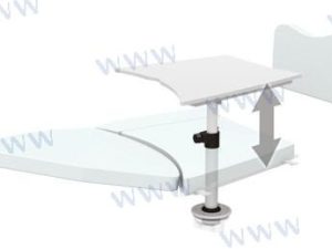 KIT TABLE+EXT SUNBATH LIGHT GREY FOR SUN