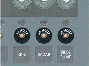 LABEL KIT 24 HOUR ROUND BLACK