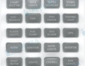 LABEL KIT CD WATERPROOF COMPACT GRAY