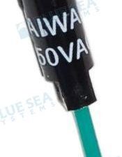 LED RED 11/64IN 230VAC