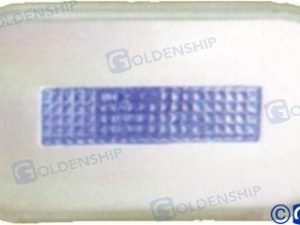 LED ROUND EXTERIOR LIGHT SS BLUE