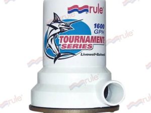 LIVEWELL PUMP 1600 12V LW BRONZE BASE