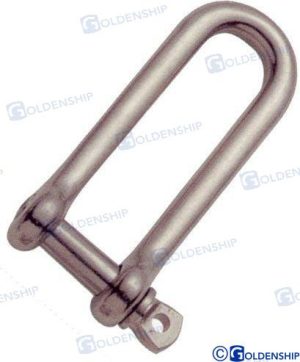 LONG DEE SHACKLE AISI-316 6 MM (PACK 15)