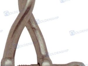 LONG TWIST SHACKLE AISI-316 8MM (10)