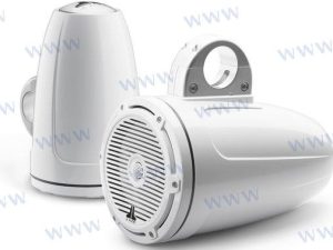 M6 7.7" Tower Coaxial Speakers  White Cl